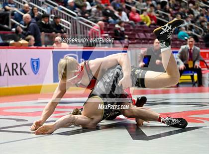 Thumbnail 2 in PIAA Boys AA/AAA Wrestling Championship photogallery.