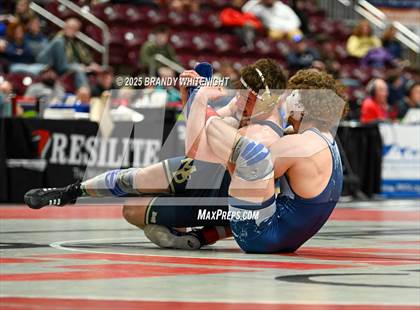 Thumbnail 1 in PIAA Boys AA/AAA Wrestling Championship photogallery.