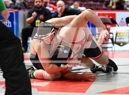 Thumbnail 3 in PIAA Boys AA/AAA Wrestling Championship photogallery.