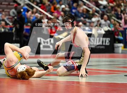Thumbnail 1 in PIAA Boys AA/AAA Wrestling Championship photogallery.