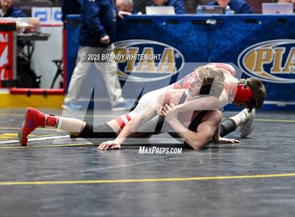 Thumbnail 1 in PIAA Boys AA/AAA Wrestling Championship photogallery.