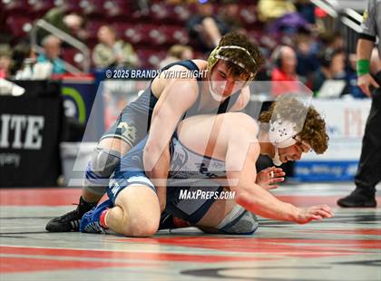 Thumbnail 1 in PIAA Boys AA/AAA Wrestling Championship photogallery.