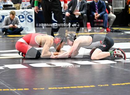 Thumbnail 2 in PIAA Boys AA/AAA Wrestling Championship photogallery.