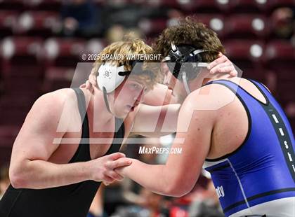 Thumbnail 2 in PIAA Boys AA/AAA Wrestling Championship photogallery.