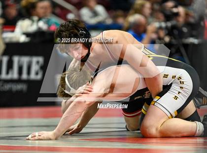 Thumbnail 3 in PIAA Boys AA/AAA Wrestling Championship photogallery.