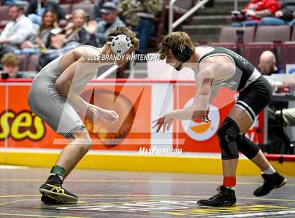 Thumbnail 2 in PIAA Boys AA/AAA Wrestling Championship photogallery.