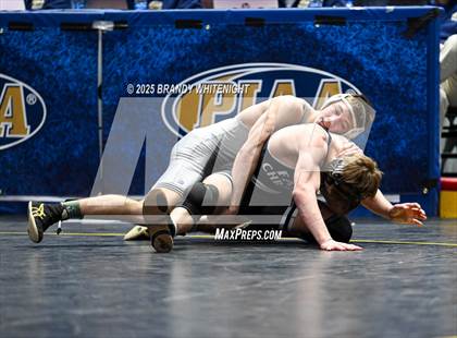 Thumbnail 1 in PIAA Boys AA/AAA Wrestling Championship photogallery.