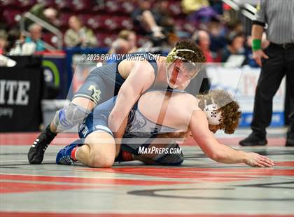 Thumbnail 2 in PIAA Boys AA/AAA Wrestling Championship photogallery.