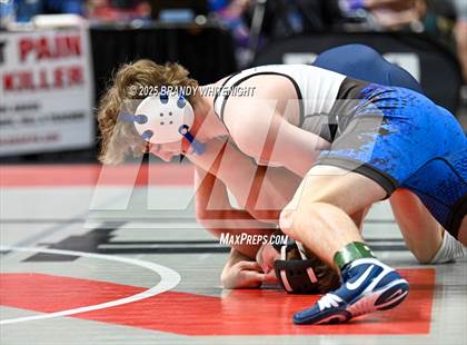 Thumbnail 2 in PIAA Boys AA/AAA Wrestling Championship photogallery.