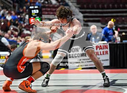 Thumbnail 1 in PIAA Boys AA/AAA Wrestling Championship photogallery.