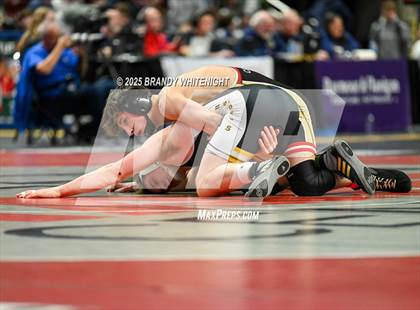 Thumbnail 1 in PIAA Boys AA/AAA Wrestling Championship photogallery.