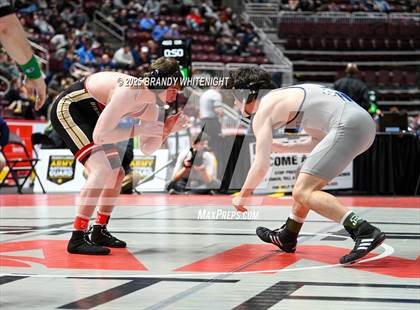 Thumbnail 2 in PIAA Boys AA/AAA Wrestling Championship photogallery.