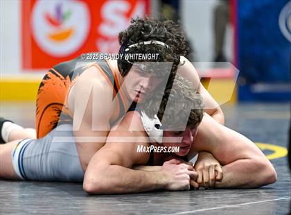 Thumbnail 2 in PIAA Boys AA/AAA Wrestling Championship photogallery.