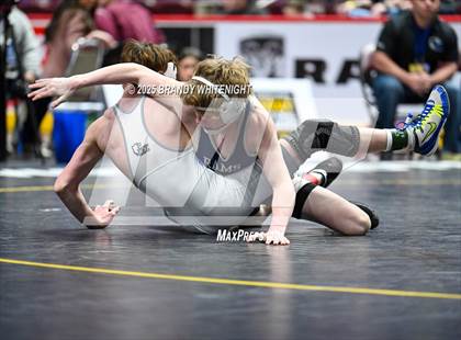 Thumbnail 2 in PIAA Boys AA/AAA Wrestling Championship photogallery.