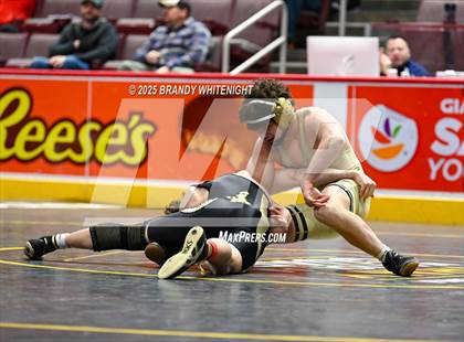 Thumbnail 2 in PIAA Boys AA/AAA Wrestling Championship photogallery.