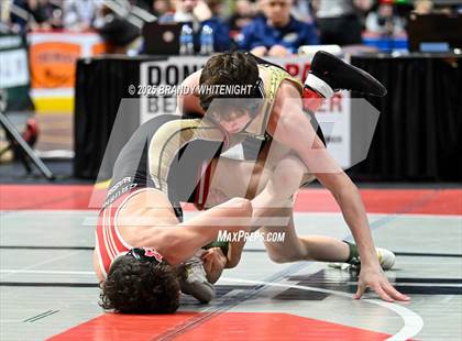Thumbnail 2 in PIAA Boys AA/AAA Wrestling Championship photogallery.