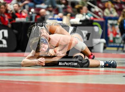 Thumbnail 2 in PIAA Boys AA/AAA Wrestling Championship photogallery.