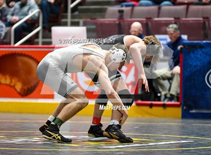 Thumbnail 1 in PIAA Boys AA/AAA Wrestling Championship photogallery.