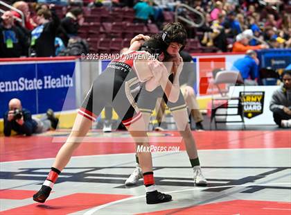 Thumbnail 2 in PIAA Boys AA/AAA Wrestling Championship photogallery.