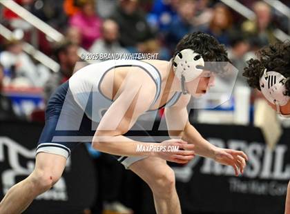 Thumbnail 1 in PIAA Boys AA/AAA Wrestling Championship photogallery.