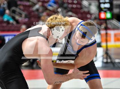 Thumbnail 2 in PIAA Boys AA/AAA Wrestling Championship photogallery.