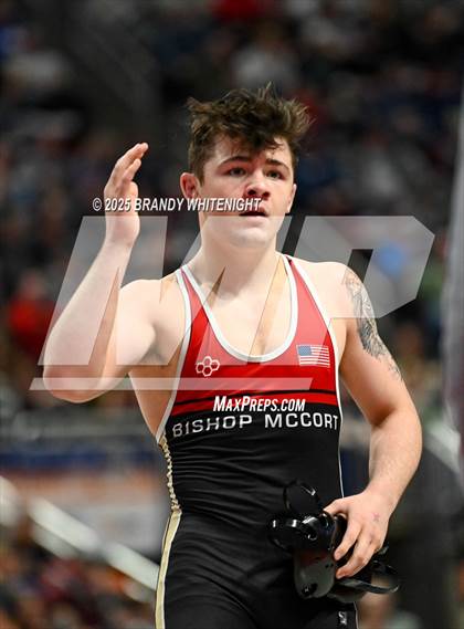 Thumbnail 1 in PIAA Boys AA/AAA Wrestling Championship photogallery.