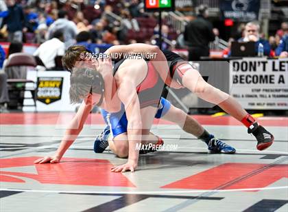 Thumbnail 1 in PIAA Boys AA/AAA Wrestling Championship photogallery.