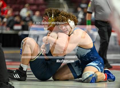Thumbnail 1 in PIAA Boys AA/AAA Wrestling Championship photogallery.