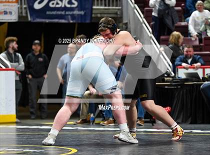 Thumbnail 1 in PIAA Boys AA/AAA Wrestling Championship photogallery.