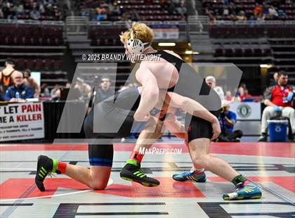 Thumbnail 2 in PIAA Boys AA/AAA Wrestling Championship photogallery.