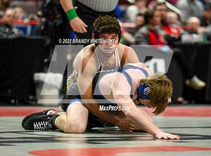 Thumbnail 2 in PIAA Boys AA/AAA Wrestling Championship photogallery.