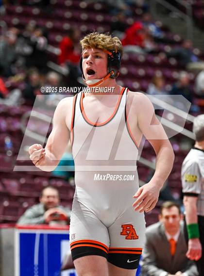 Thumbnail 2 in PIAA Boys AA/AAA Wrestling Championship photogallery.