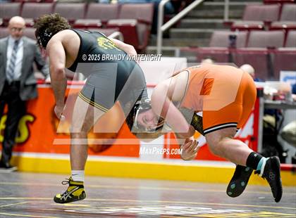 Thumbnail 1 in PIAA Boys AA/AAA Wrestling Championship photogallery.