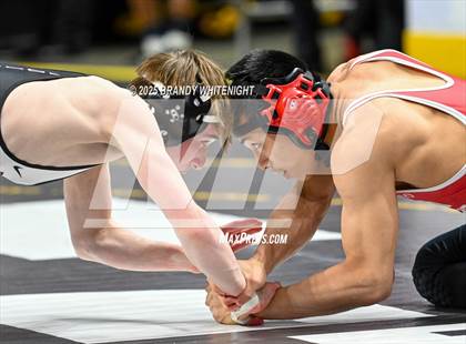 Thumbnail 1 in PIAA Boys AA/AAA Wrestling Championship photogallery.