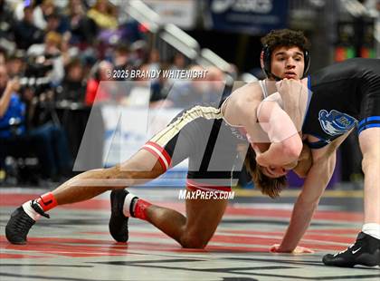 Thumbnail 1 in PIAA Boys AA/AAA Wrestling Championship photogallery.