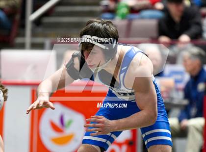 Thumbnail 2 in PIAA Boys AA/AAA Wrestling Championship photogallery.