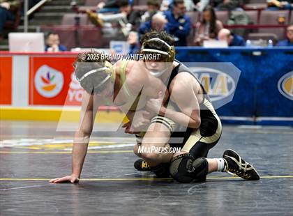Thumbnail 3 in PIAA Boys AA/AAA Wrestling Championship photogallery.