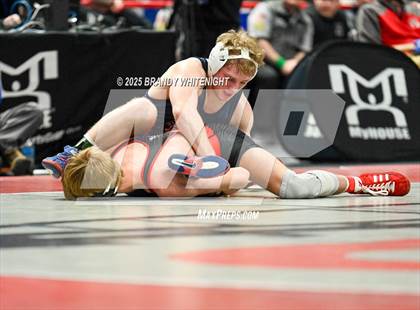 Thumbnail 3 in PIAA Boys AA/AAA Wrestling Championship photogallery.