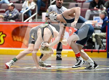 Thumbnail 3 in PIAA Boys AA/AAA Wrestling Championship photogallery.