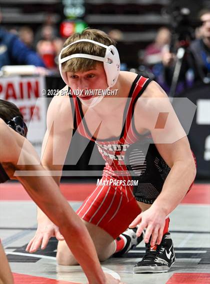 Thumbnail 3 in PIAA Boys AA/AAA Wrestling Championship photogallery.
