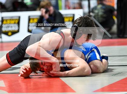 Thumbnail 1 in PIAA Boys AA/AAA Wrestling Championship photogallery.
