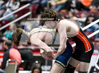 Thumbnail 3 in PIAA Boys AA/AAA Wrestling Championship photogallery.