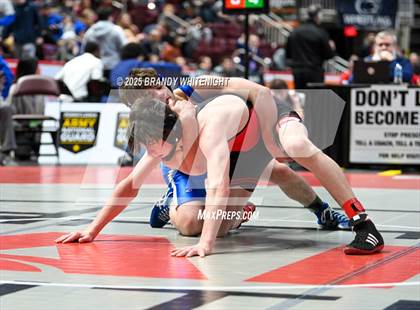 Thumbnail 2 in PIAA Boys AA/AAA Wrestling Championship photogallery.