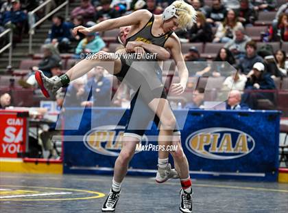 Thumbnail 2 in PIAA Boys AA/AAA Wrestling Championship photogallery.