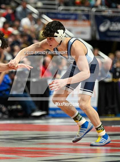 Thumbnail 1 in PIAA Boys AA/AAA Wrestling Championship photogallery.
