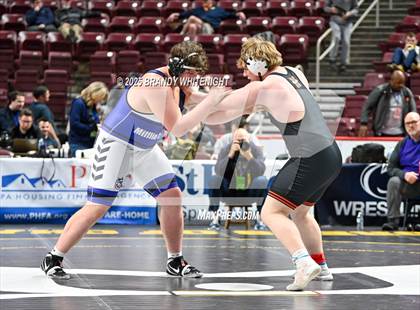 Thumbnail 3 in PIAA Boys AA/AAA Wrestling Championship photogallery.