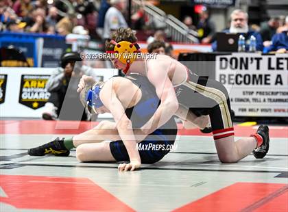 Thumbnail 2 in PIAA Boys AA/AAA Wrestling Championship photogallery.