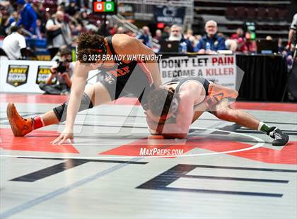 Thumbnail 1 in PIAA Boys AA/AAA Wrestling Championship photogallery.