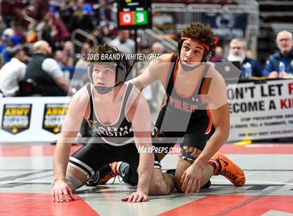 Thumbnail 2 in PIAA Boys AA/AAA Wrestling Championship photogallery.