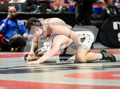 Thumbnail 2 in PIAA Boys AA/AAA Wrestling Championship photogallery.